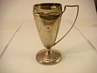 Vintage Sterling Silver Cup Henry Clifford Davis Birmingham 1911