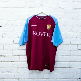 Aston Villa 2003/2004 Home Football Shirt Vintage Xl