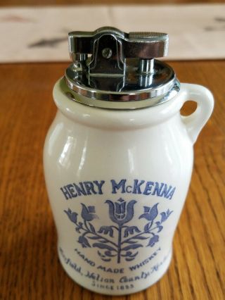 Vintage Henry Mckenna Whiskey Jug Lighter
