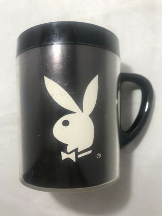 Vintage Playboy Club Plastic Coffee Mug Cup With Playboy Bunny Logo