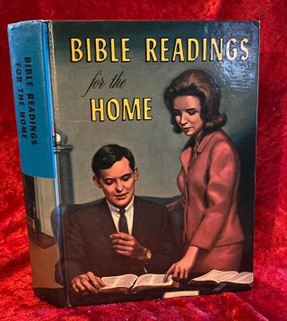 Large 1967 Bible Readings For The Home Vintage 7th Day Adventist Pacific Press