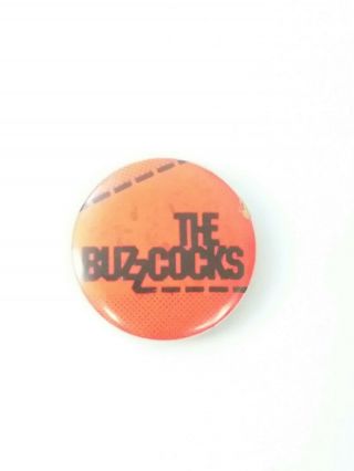 Vintage Punk Rock Pinback Button Badge Buzzcocks Ref908