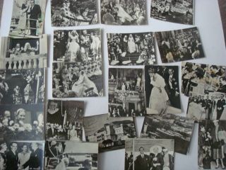 Grace Kelly / Prince Rainier Wedding,  Monaco 24 Type Cigarette Cards Dutch Issue