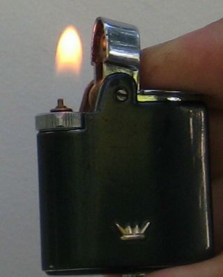 Ronson Varaflame Small Butane Lighter Made In England Great