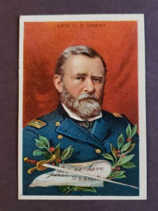 Ulysses S Grant T68 Heroes Of History - Royal Bengals 1911 - 1912