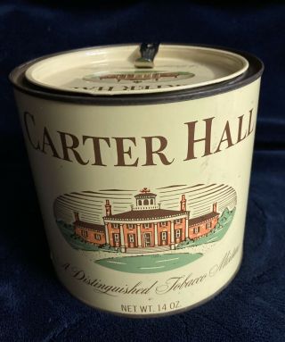 Vintage Carter Hall Tobacco Tin