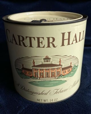 Vintage Carter Hall Tobacco Tin 3