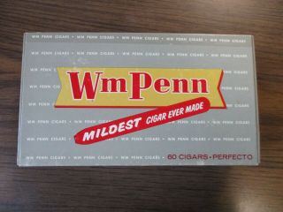 Vintage Wm Penn Perfecto Cigar Box 2