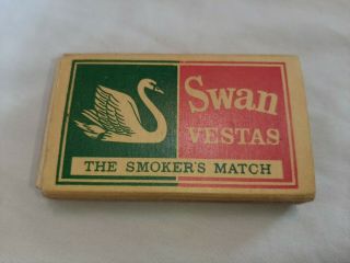 Swan Vestas Empty Match Box