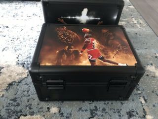 Michael Jordan Bulls Card Storage Case For Graded Slabs Bgs/psa Slab Protector E
