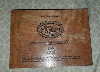 Empty Cigar Box Padron No.  2 T Series 1926