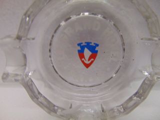 vintage Le Grand Hotel Paris Glass ashtray 5 