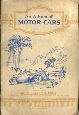 Tobacco Card Album & Cards,  John Player,  Motor Cars,  Vehicles,  1st Series,  1936