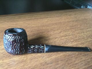 Pipe Tobacciana " Thermofilter " Made In Italy Sandblasted