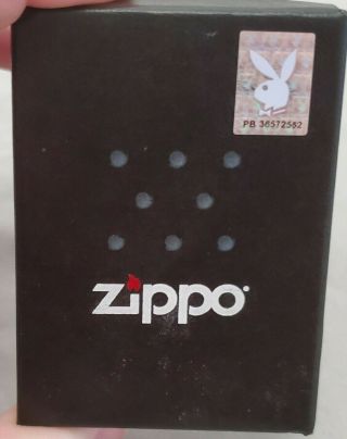 Playboy Zippo Lighter Box Guarantee 3