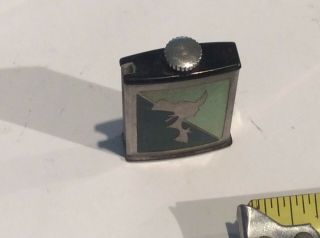 Antique Pocket Striker Cigarette Lighter Art Deco Match King Old With Wand