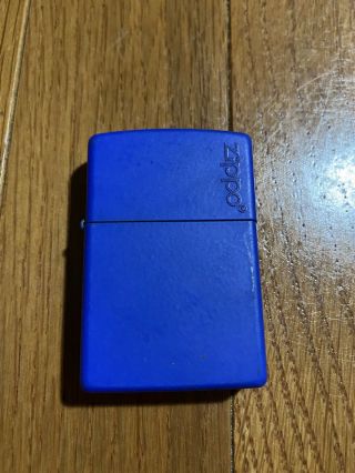 Zippo Lighter Royal Blue Matte 229zl