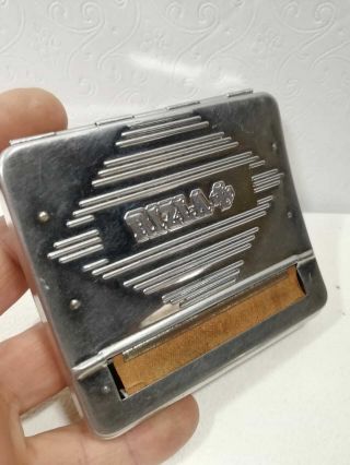 Vintage Collectors Rizla Metal Cigarette Rolling Machine Made In France