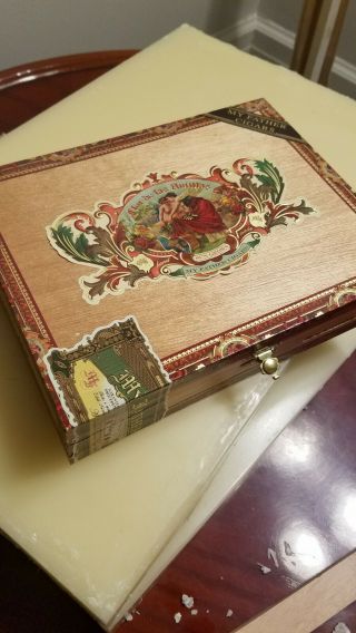 " Flor De Las Antillas " My Father Cigars,  Wooden Cigar Box