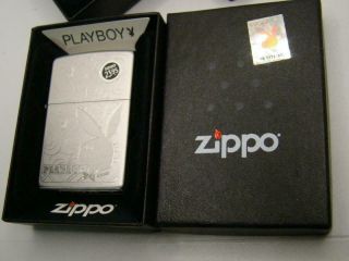 Playboy Zippo Lighter,  Still With Seal Priced 23.  99