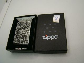 Playboy Zippo Lighter,  Still With Seal Priced 30.  99