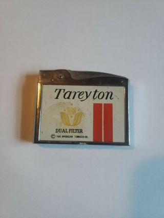 Vintage Deluxe Tareyton Cigarettes Flat Lighter Japan