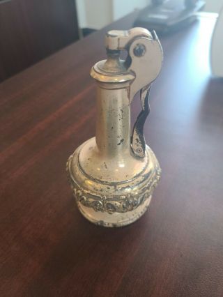 Vintage Ronson Decanter Art Deco Metal Cigarette Lighter