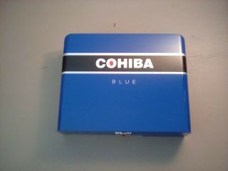 Cohiba Blue Toro Clasico 6x54 Wood Cigar Box