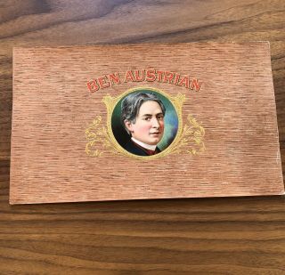 Rare - Ben Austrian - Cigar Box Label