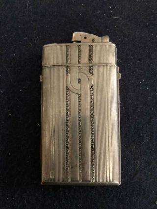 Vintage Evans Art Deco Cigarette Lighter Case