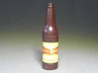 Rare 1940 Vintage Novelty Erin Brew Beer Bottle Lighter Cleveland Oh Ohio