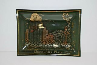 Vintage Smoke Glass Ashtray Chase Park Plaza St.  Louis Missouri