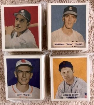 Bowman Reprint 1949 Bowman Baseball Complete Set:,  Gem