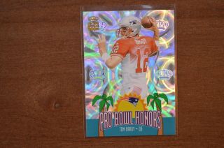 2002 Pacific Crown Royale Pro Bowl Honors Tom Brady 11