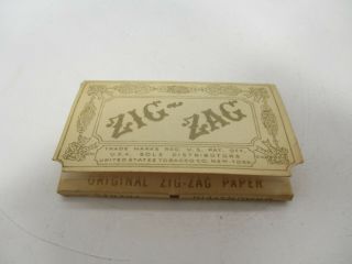 Vintage Zig Zag Cigarette Rolling Papers Braunstein Freres France