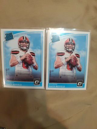 2018 Optic Baker Mayfield Rated Rookie ×2 Psa 10?? Browns