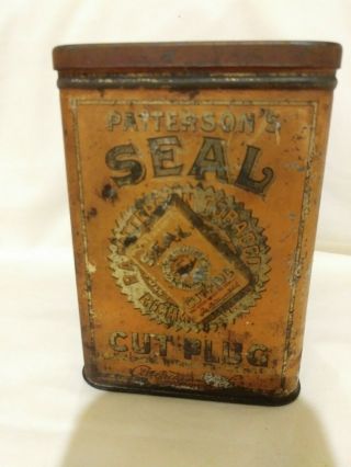 Vintage Red Patterson 