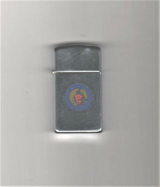 1981 Zippo Lighter United States Seventh Fleet Commander Task Force Ctf 77
