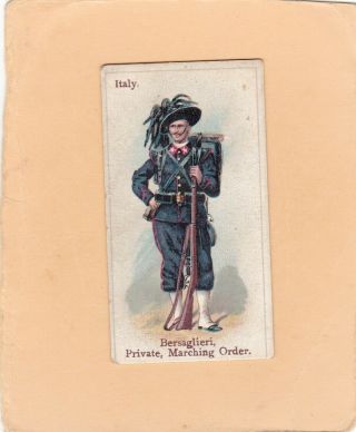 Wills Very Scarce Type Card From Soldiers & Sailors Blue Bk.  Cat.  £50.  00.  Isd 1894