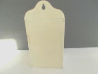 Vintage Tin Match Stick Holder,  Wall Mount 3