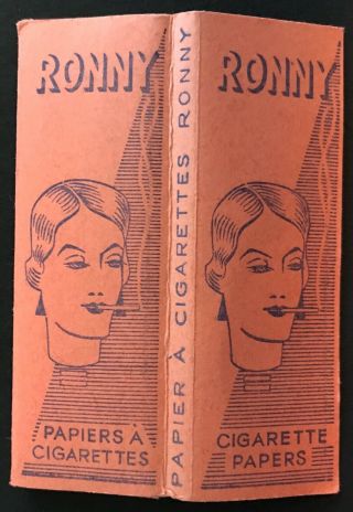Ronny Austria Ca 1920 Papiers A Cigarettes Rolling Papers