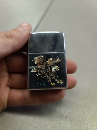 Zippo Lighter With Eagle Design