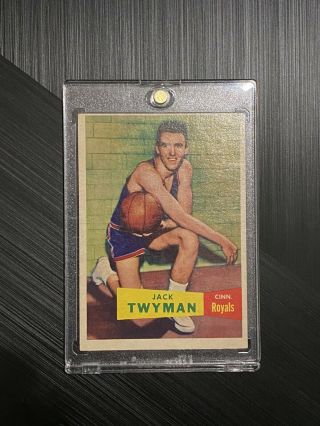 1957 - 58 Topps Jack Twyman Rc