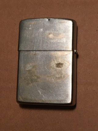 Estate Find 1976 Zippo Lighter Loose Hinge Pocket Worn Good Snap Project