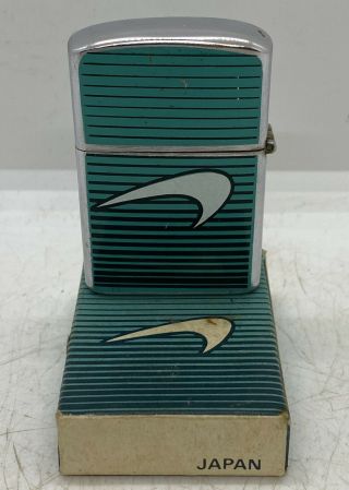 Vintage Newport Advertising Cigarette Lighter In The Box Japan