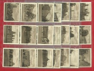 Public Schools And Colleges - R & J Hill - 1923 Large Cigarette Card Set (rv12)