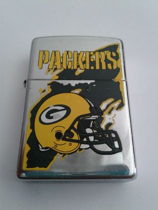 Classic Green Bay Packers Zippo Lighter Vintage