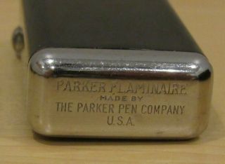 Vintage Parker Flaminaire Lighter - 2 The Parker Pen Company Usa