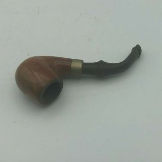 Vintage Briar Curved Mini Tobacco Smoking Pipe Y1