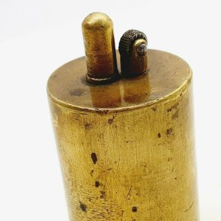 Vintage Brass Petrol Cigarette Lighter Antique 1930 